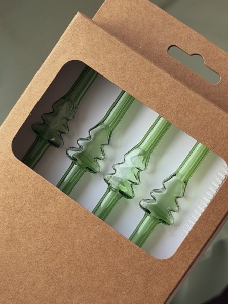 طقم شلمونات 5 قطع (4 شلمونات وسلكة تنظيف) شكل شجرة