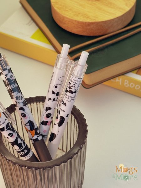 قلم برسومات باندا - أبيض
