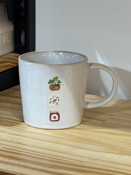 كوب برسمة نبتة دافئة 350ml