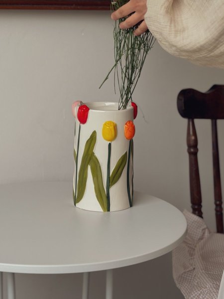 فازة حجم وسط توليب بارز- اصدار محدود