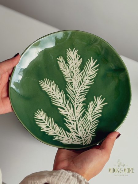 مج مسطح بورسلان برسومات حفر جميلة