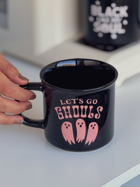 كوب بعبارة Let’s go chouls بحجم 500ml