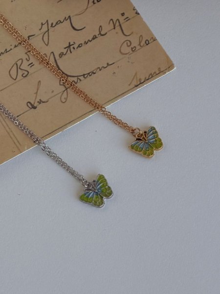 سنسال الفراشة معدن لون مكفول