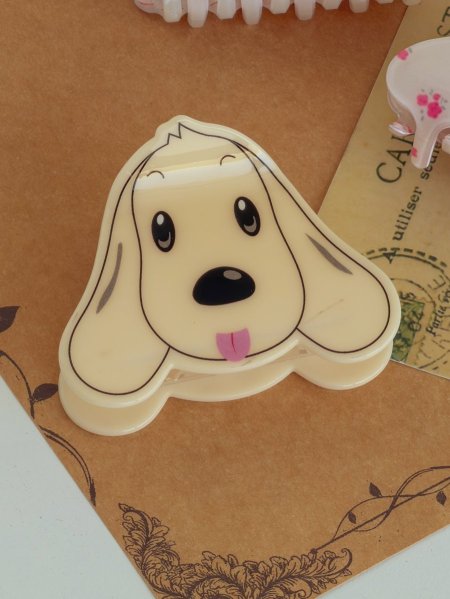 مشبك شعر شكل كلب