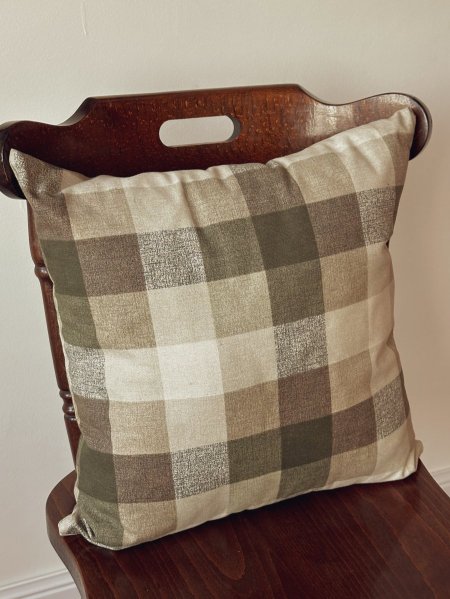 كوشنز كروهات اخضر مع حشوة قماش قطن 100%